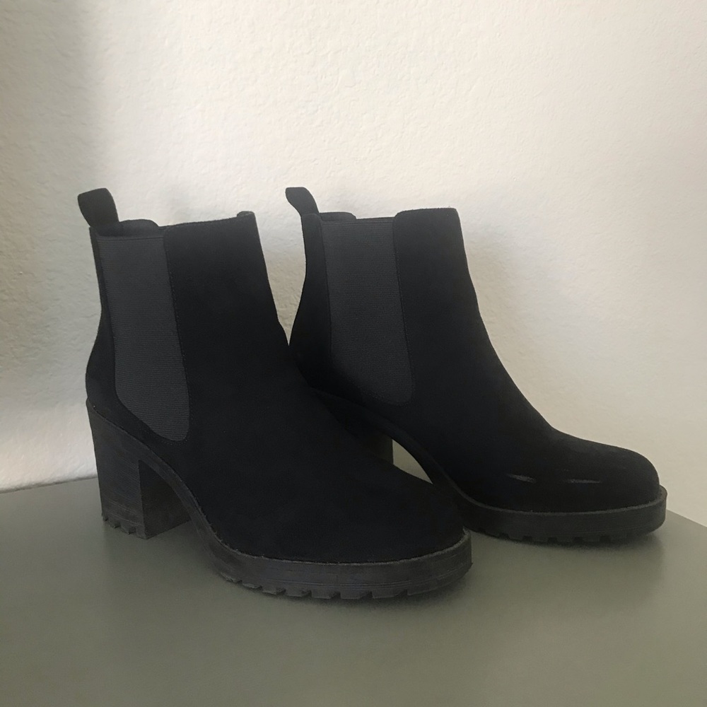 Black Suede H&M Boots